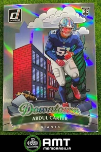 2025 Panini Donruss #20 Abdul Carter Downtown! SP Oversized Jumbo Giants RC - Picture 1 of 3
