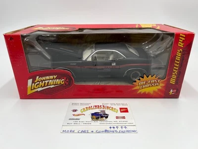 Johnny Lightning escala 1:24 White Lightning Chase R41 1970 Dodge Challenger R/T  - Imagem 1 de 4