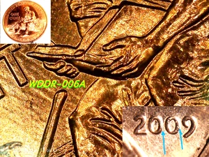 2009 P BU FY DBLD. DIE REV. & OBV. ERRORS WDDR-006 & WDDO-002 FREE SHIPPING - Picture 1 of 21