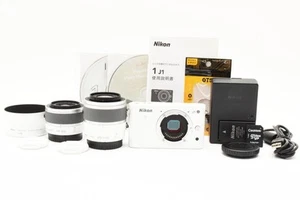 Nikon 1 J1 Double Lens Kit Smartphone Transfer Set White - Picture 1 of 24