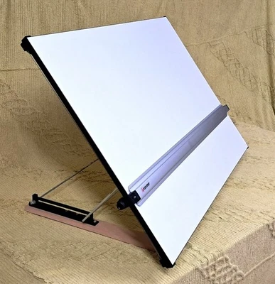 Vistaplan A1 Table Top Drawing Board - 4 positions, horiz., 35, 45 & 50 degrees - Image 1 of 4