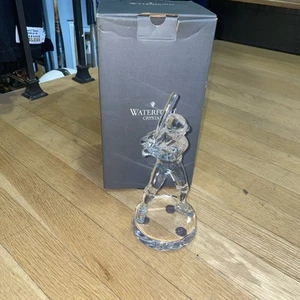 Waterford Crystal Baseball Batter Figurine Made In Germany With Original Box - Picture 1 of 4