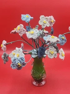 Häkeln verschiedene Blumen Pastell Handarbeit  - Bild 1 von 4