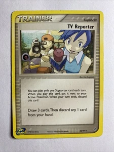 Carta Pokemon Drago Reporter TV 88/97 EX - Foto 1 di 2