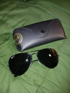 Ray Ban 3025 aviators - large polarized - Picture 1 of 6