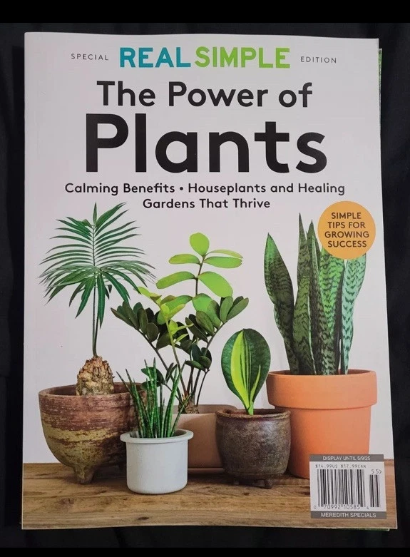 The Power of Plants: Real Simple Magazine 2025 ~ Simple Tips For Growing Success - Image 1 of 1