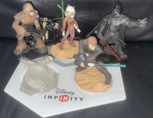 DISNEY INFINITY 3.0 STAR WARS STARTER PACK FIGURAS X 5 CON PORTAL - Imagen 1 de 6