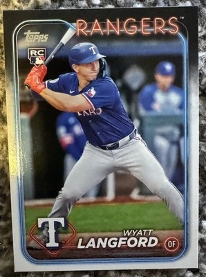 2024 Topps Update Series - Wyatt Langford #US151 (RC) - Image 1 of 2