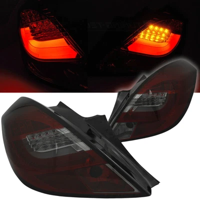 Juego de luces traseras LED rojo mate para Opel Corsa D 3 puertas 04.2006-2014 Lightbar - Imagen 1 de 4
