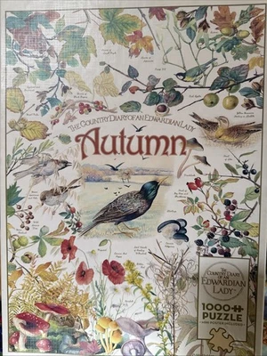 Cobble Hill 1000 Piece Puzzle Country Diary Of An Edwardian Lady Autumn - Image 1 of 2