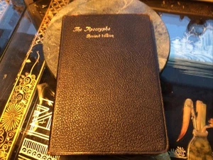 Antique The Apocrypha Revised Version Hardcover Thomas Nelson CCA 813 - Foto 1 di 11