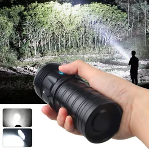 Torcia LED Torcia 180000LM 18x Ultra Luminosa da Esterno Caccia USB Ricaricabile - Foto 1 di 9