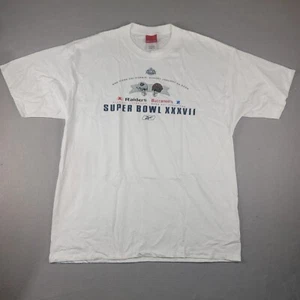 Vintage Reebok Men's XL NFL SUPER BOWL XXXVII 37 Raiders Vs Buccaneers San Diego - Picture 1 of 10