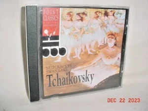 TCHAIKOVSKY NUTCRACKER SWAN LAKE POINT CLASSICS 2004 CD + CASE LONDON ORCHESTRA - Picture 1 of 3
