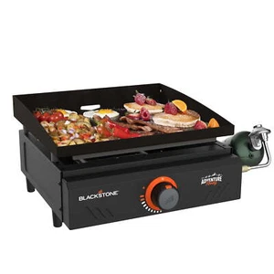 Adventure Ready Single Burner 17” Tabletop Griddle with Non Slip Feet - Picture 1 of 6