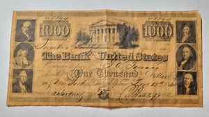Sammy Lane Boat Line, Inc. Bank of United States $ 1000 Advertisement - Picture 1 of 5