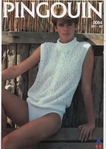 ~ Pingouin Knitting Pattern For Four Lady's Summer ~ 34" ~ 40" ~ See Photos ~ - Picture 1 of 4