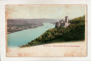 Postal c1905 UDB Castillo del Rin Bacharach Ruinas Stahleck Alemania Valle de Lorelei - Imagen 1 de 2