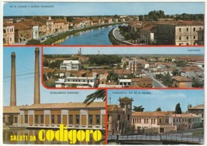 CODIGORO - FERRARA - SALUTI DA…- VEDUTINE - VIAGG. 1977 -60405- - Picture 1 of 1