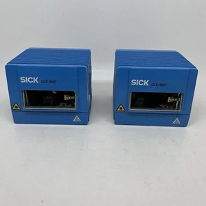 Lot Of 2 Sick CLV490-0010 1017763 Bar Code Scanner CLV-490 For Parts/ Untested - Picture 1 of 10