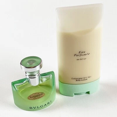 2 piezas De Colección Bvlgari Eau Perfumee Extreme 1.7oz + Loción Corporal 6.8oz Descontinuado Foto 1 de 4
