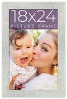 18X24 Frame White Real Wood Picture Frame Width 1.5 Inches | Interior Frame Dept