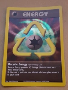 POKEMON PROMO CARD - RECYCLE ENERGY HOLOFOIL (2002) RARE NM - Picture 1 of 1