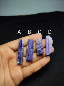 Natural Charoite Polished Slices – Vivid Violet Minerals, Sizes , Weights - Picture 1 of 7