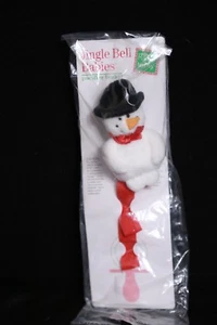 Russ Jingle Bell Babys SCHNEEMANN Schnuller BUddy Plüsch Clip NEU - Bild 1 von 1