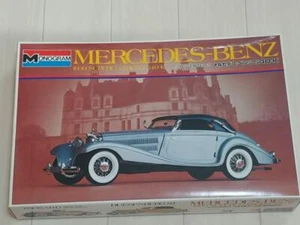 Monogram/Bandai 1/24 Mercedes Benz 540K 1939 Super Charged unmontierter Modellbausatz - Bild 1 von 4
