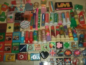 Huge Vintage 1980s Collection of Cased erasers rubbers gommes - Picture 1 of 8