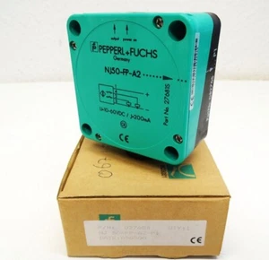 Pepperl+Fuchs NJ50-FP-A2-P1 No. 027684 Induktiver Sensor -unused/OVP- - Bild 1 von 4