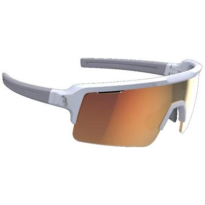BBB BSG-65 Fusible Ciclismo Gafas Deportivas Blanco Mate MLC Naranja Lente Foto 1 de 4