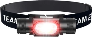 Headlamp Rechargeable - 1750 Lumen LED USB Rechargeable Headlight | Waterproof H - Picture 1 of 12