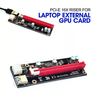 Expresscard Express Card 34mm do PCI-E 16X Riser do laptopa Zewnętrzna karta GPU US - Zdjęcie 1 z 8
