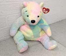 Ty The Beanie Buddies Collection Mellow 14" Tie-Dye Teddy Bear