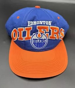 Vintage Starter Edmonton Oilers Hat SnapBack Has Damage READ - Picture 1 of 16