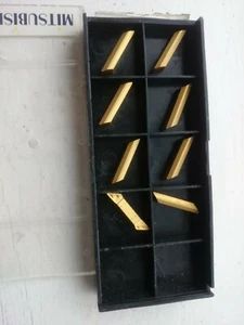 8 Mitsubishi carbide copying inserts DGM50CTL04 US6025 ( DGM 50CTL04 45 degrees - Picture 1 of 2