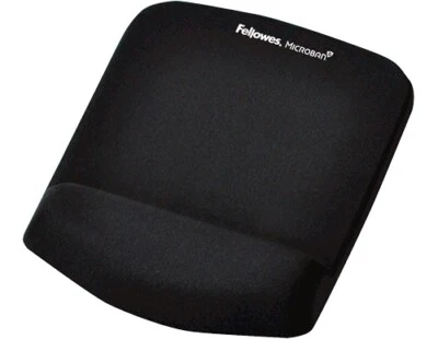 fellowes Mouse pad Poggiapolso Tappetino mouse Nero 9252003 - Immagine 1 di 2