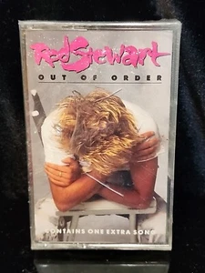 Out of Order by Rod Stewart Cassette Forever Young 11 Tracks NEW STILL SEALED - Picture 1 of 4