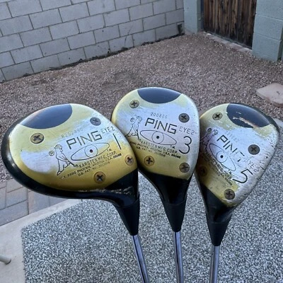 Juego de 2 varillas de ping de madera Ping Eye 1, 3, 5 maderas de driver y calle ZZ Lite Foto 1 de 4
