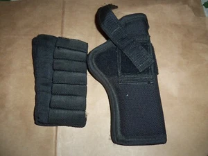 30 Caliber Buttstock Rifle Shell Holder Plus Nylon Padded RH /LH Holster LOOK! - Picture 1 of 5