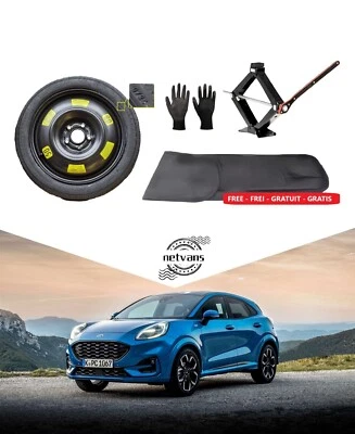 Roue de Secours Galette 16" pour FORD PUMA avec Cric et Sac-à-cric 125/70R16 - Photo 1/4