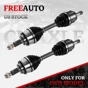 Front CV Axle Shafts For Toyota 4Runner Tacoma FJ Cruiser Lexus 4WD 4343060060 - Picture 1 of 17