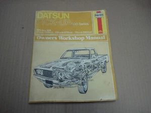 1973 thru 1978 Datsun Pick-Up 620 Series Owners Workshop Manual - Picture 1 of 3