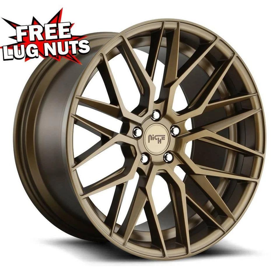 Rueda 19 pulgadas 19x9,5 NICHO 1 PIEZA M191 GAMMA BRONCE MATE 5x120 +40 Foto 1 de 1