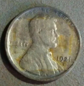 1921S Lincoln Cent - Bild 1 von 2