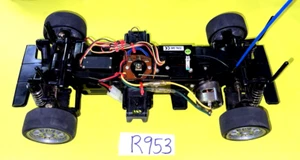 RC TAMIYA CALSONIC NISSAN ON ROAD CAR IMPUL 4WD RED BODY - Picture 1 of 23