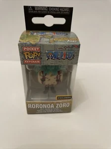 Funko Pop Keychain Roronoa Zoro Nothing Happened Hot Topic Exclusive One Piece - Picture 1 of 4