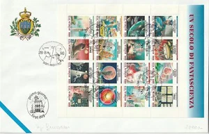 1998 FDC A.A.S.F.N. San Marino a Century of Science Fiction MF81999 - Picture 1 of 1